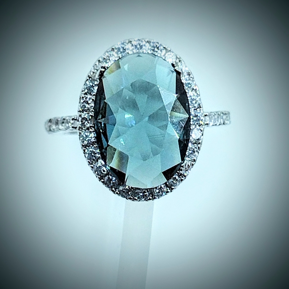 New Silver Tourmaline Ring